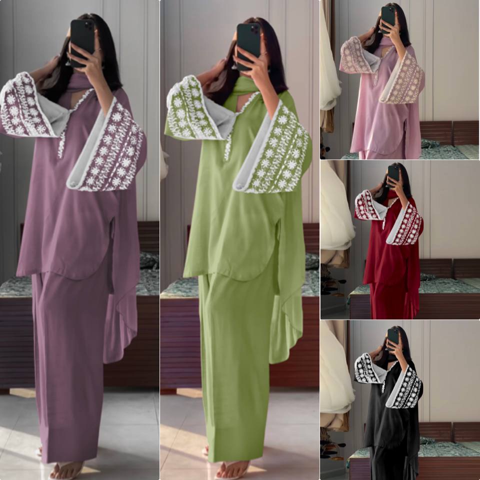 "Grace in Lilac – Soft hues, bold vibe, effortless charm."