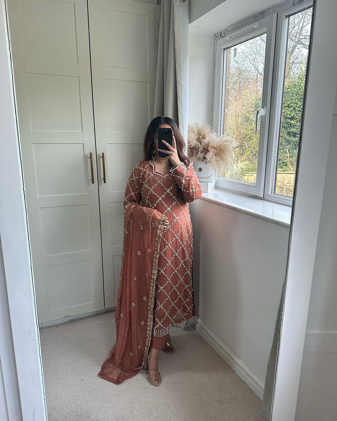 Elegant Designer Kurta Set with Dupatta & Pant