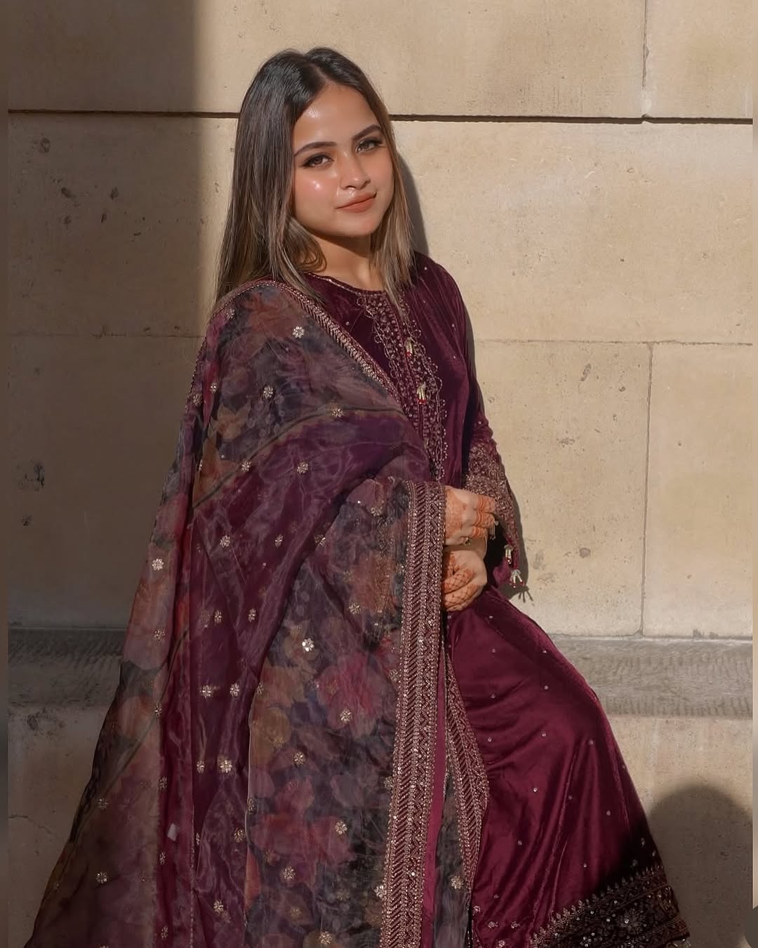 Regal Velvet Splendor with a Touch of Sophistication