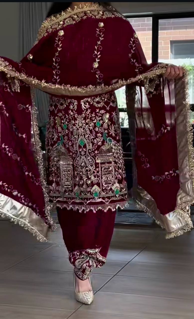 Mughal Inspired Farshi Salwar Set